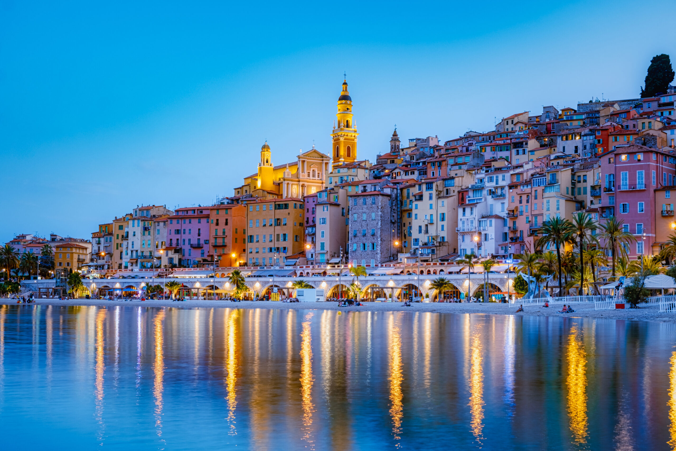 View,On,Old,Part,Of,Menton,,Provence-alpes-cote,D’azur,,France,Europe