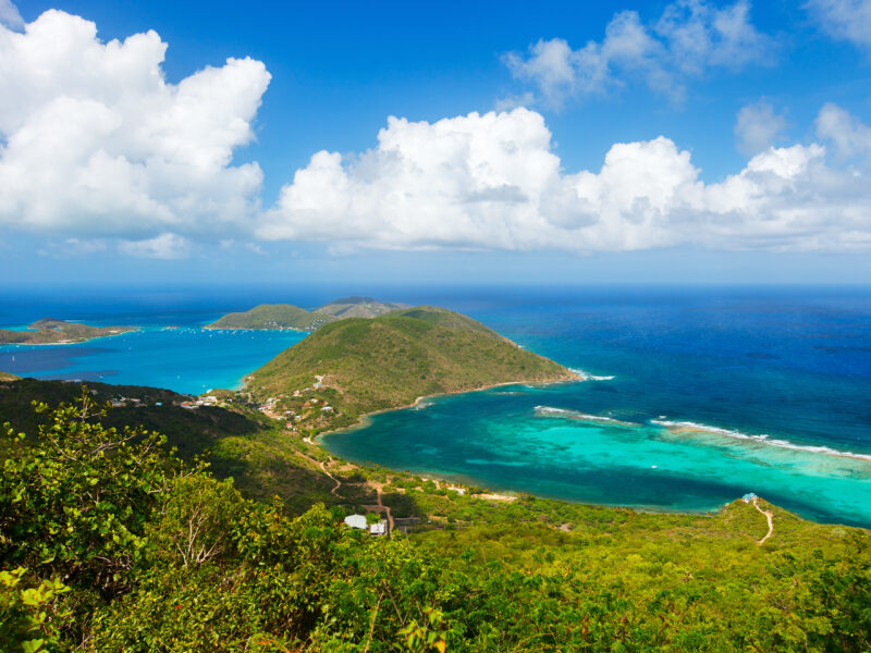 Aerial,Landscape,Of,Beautiful,Tropical,Coast,Of,Virgin,Gorda,Island
