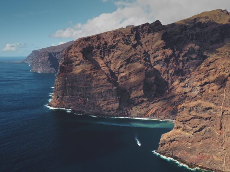Tenerife:,Los,Gigantes,Cliffs,Forming,The,Dramatic,Coastline,,With,Deep