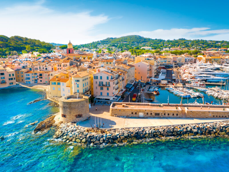 View,Of,The,City,Of,Saint-tropez,,Provence,,Cote,D’azur,,A