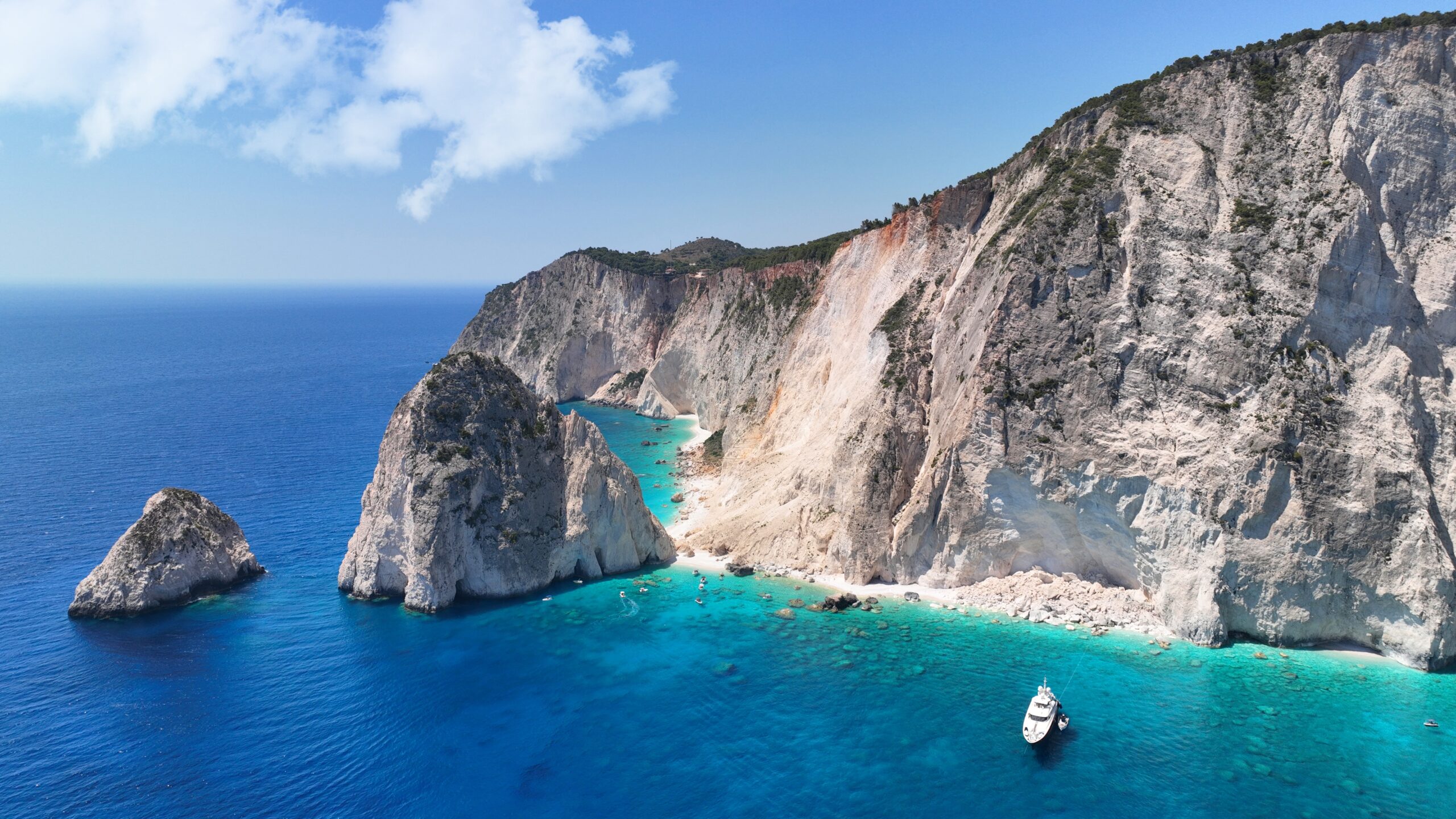 Aerial,Drone,Photo,From,Scenic,Viewpoint,To,Small,Iconic,Islets