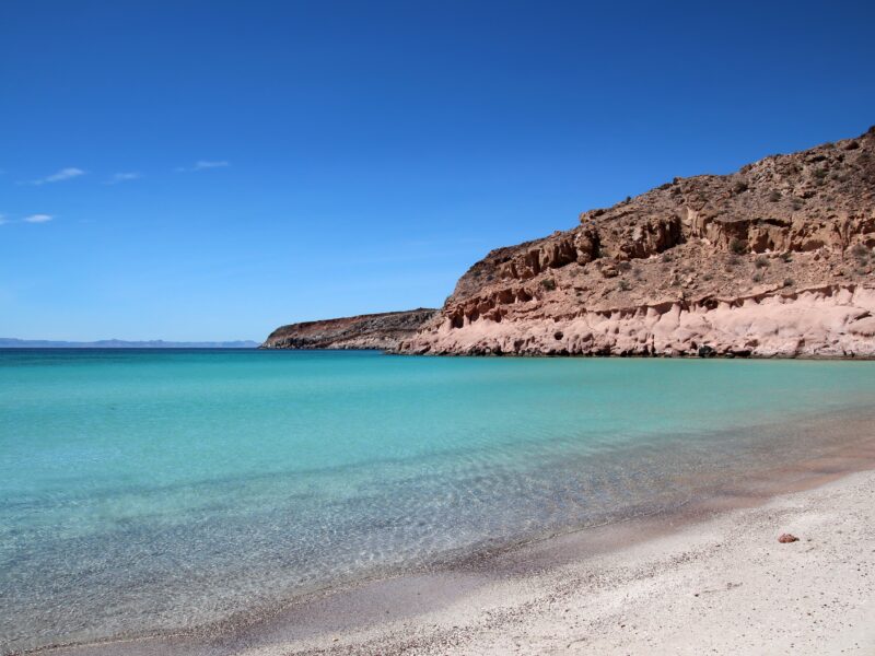 Beach,On,The,Coast,Of,Espíritu,Santo,Island,In,Baja