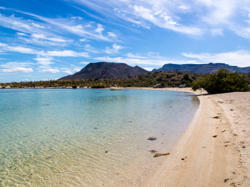 Blue,Water,Beach,In,Baja,California