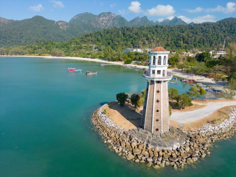 Perdana,Quay,Light,House,Is,A,Lighthouse,On,The,West