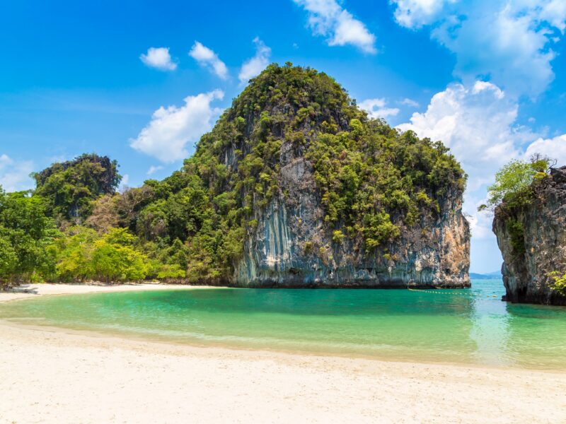 Tropical,Beach,At,Koh,Hong,Island,In,Krabi,,Thailand