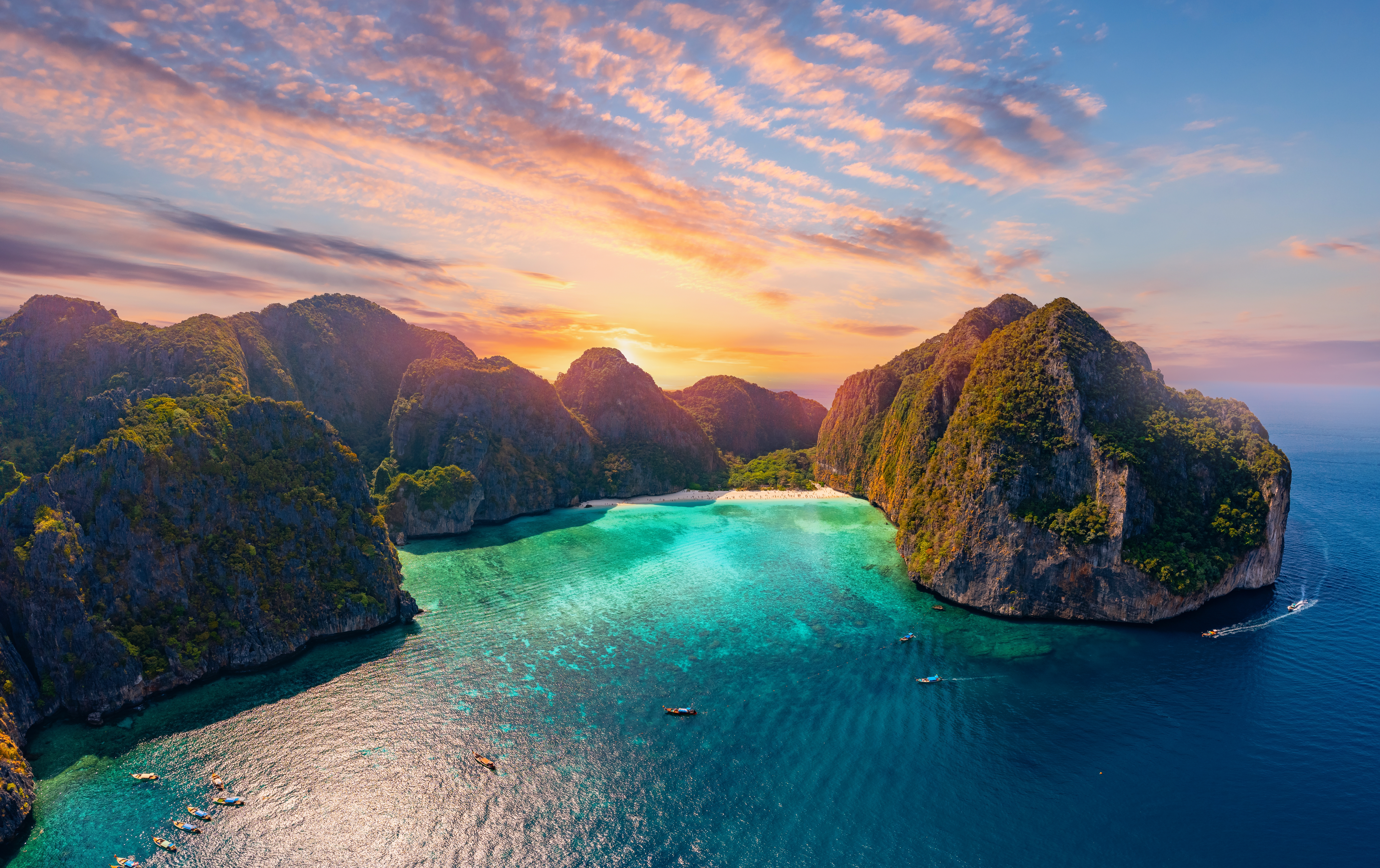 Lagoon,Maya,Bay,,,Island,Ko,Phi,Phi,Leh,,Thailand,