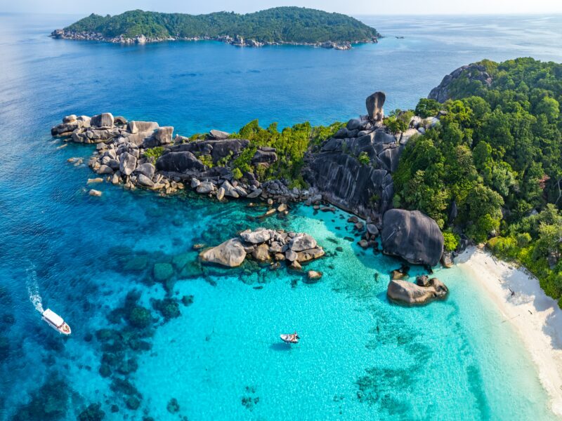 Aerial,View,Of,Similan,Island,In,Phang,Nga,,Thailand