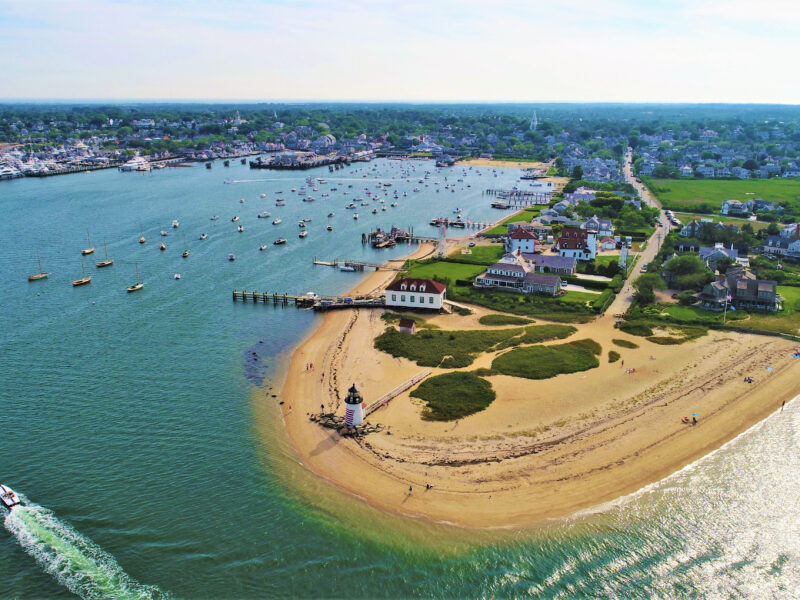 The,Entrance,Of,Nantucket,,Massachusetts.